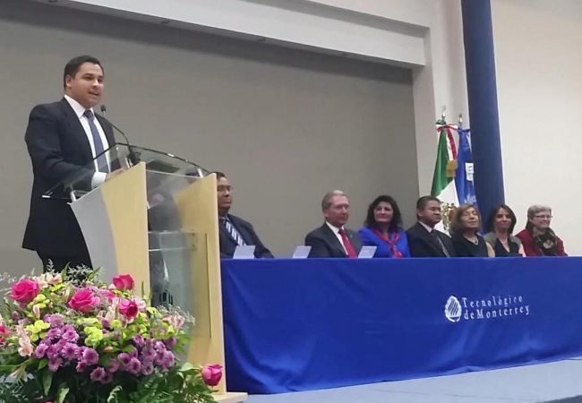 Discurso a alumnos distinguidos en los “Premios Excelencia” de la Prepa Tec Campus Querétaro, 2017